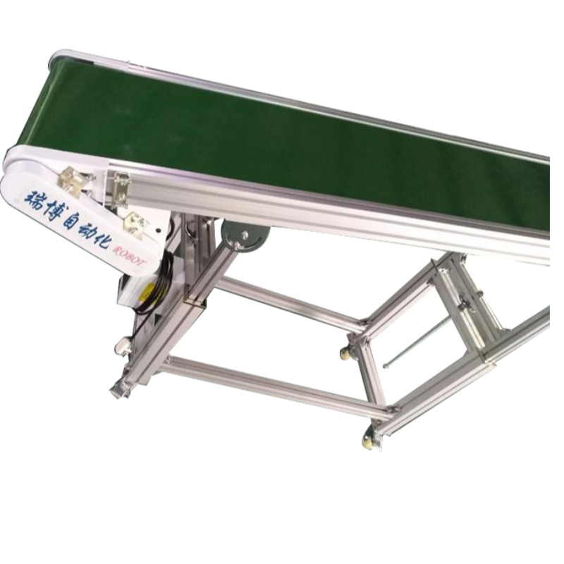 Assembly Line ipari transzfer zöld pvc szalag szállítószalag műhelyhez